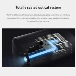 Xiaomi - Mi Smart Compact - Beamer - Projector Beamer - Mini Meamer - HDR 10 - FHD 1080p - DLP Automatische focus - met WiFi 5.0 - 500 ANSI Lumens - Android 11.0 - Wit — thumbnail 2