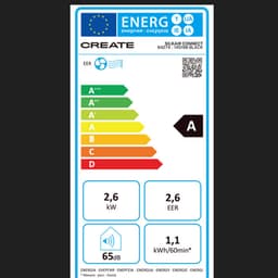 CREATE - Plafondventilator 40W silent Ø132 cm - Met Verlichting drie temperaturen - Met Afstandsbediening - 6 Snelheden - Timer - Zomer/Winter functie - Zwart - WIND CALM — thumbnail 2