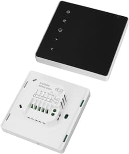 Slimme Thermostaat - Programmeerbare Regelaar - Comfort Verhoging - Touchscreen Bediening - 90-240V - Zwart — thumbnail 4