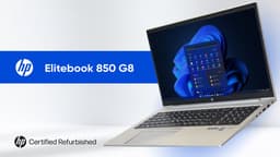HP EliteBook 850 G8 | Certified Refurbished | Intel Core i7-1185G7 | 256 GB SSD | 16 GB RAM | 15.6" FHD | Windows 11 Pro — thumbnail 3