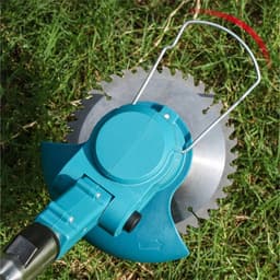 Grasmaaier-Draadloze grasmaaier trimmer-handmatige elektrische tuingereedschap-Blauw. — thumbnail 3