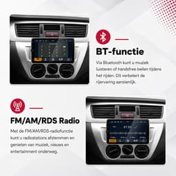 Boscer 1 Din Autoradio met 10.1 Inch Scherm - Draadloos Apple CarPlay & Android Auto - Draaibaar & Afneembaar - Bluetooth & FM/AM Radio (RDS) - Incl. Achteruitrijcamera & Microfoon — thumbnail 4