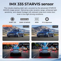 SnelShoppen - 4K+1080P Dashcam Voor Volvo EX30 2024-2026, Voor- en Achteruitkijkcamera, OEM Look, Loop Recording, G-Sensor, WiFi & App, Eenvoudige Ins — thumbnail 2