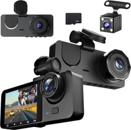 Solidchoice - 4K Dashcam met Infrarood Nachtzicht en 32GB SD Kaart — thumbnail 1