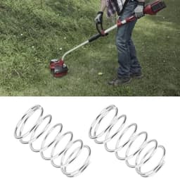 Grasmaaier Cover Vervangingsveer - 4 Stuks - Veerstaal - Zorgt voor soepele sluiting - ShopVlot — thumbnail 3