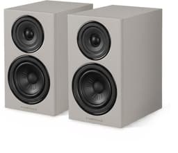 Wharfedale Diamond 12.1i Boekenplank Speakers – Stereo Hifi Set – 2-weg Luidsprekers – Compact Formaat – Passieve Speakers – Grijs — thumbnail 1