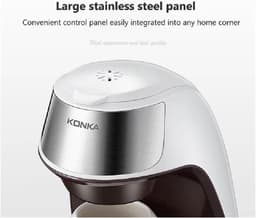 Mini Koffiezetapparaat Draagbaar - 450W - 0.3L - 1-Kops Filter - Wit — thumbnail 4