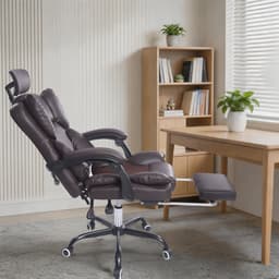 Gotagee Ergonomische Gaming-Stoel – Met Ventilator, Luchtkoeler & Koeling, Geventileerde Zitting, Ligfunctie, Massage, Verstelbare Directiestoel, Bruin — thumbnail 4