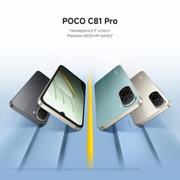 Xiaomi POCO C81 Pro - 4 GB RAM - 236 GB - Goud — thumbnail 2