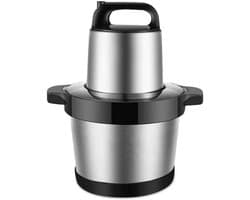 Keukenmachine Yam - Puree Maker - Voedsel Bereiden - Roestvrijstaal Constructie - Compact Ontwerp - Zilverkleurig