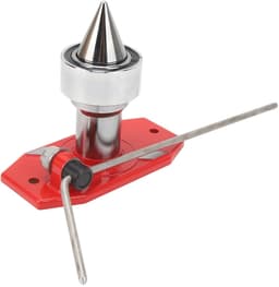 Dailygoods- Bladbalancer Hoge Sterkte - Muurbevestiging - Verstelbare Peilstok - Trekmagneet 120 lb - Compatibel met -Matic - Geschikt voor mesgatmaten 5/16" tot 1-1/2 - Messenbalancer — thumbnail 2