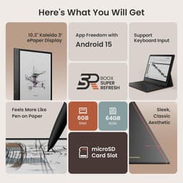 SnelShoppen - BOOX Note Air5 C 10.3 inch ePaper Reader 64GB Android 15 Kleur E-Ink Tablet met Touchscreen en Wi-Fi voor lezen, studeren en notities ma — thumbnail 2