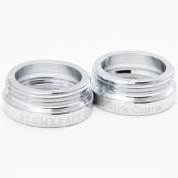 Set van 2 radiatoradapters M28 naar M30 voor thermostaten — thumbnail 1