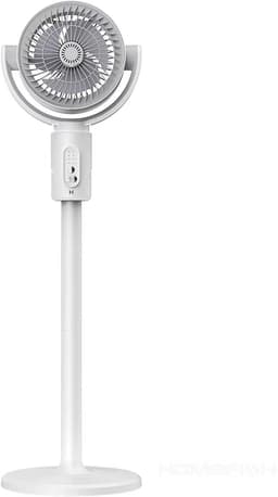 3-in-1 Luchtcirculatieventilator - Staande & Tafelventilator - Afstandsbediening - 5 Snelheden - Timer - Wit — thumbnail 1