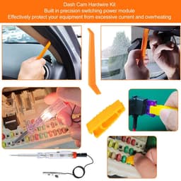 Dailygoody - Dash Cam Hardwire Kit - Mini USB Hard Wire Kit - Laagspanningsbeveiliging - 11Ft Oplader Netsnoer - 12V-28V naar 5V - Geschikt voor Dashc... — thumbnail 2