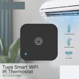 Digitale Thermostaat - WiFi-thermostaat AC-controller - Comfortabele temperatuur regelen - Ingebouwde sensor - 60x60x20mm - Wit — thumbnail 3