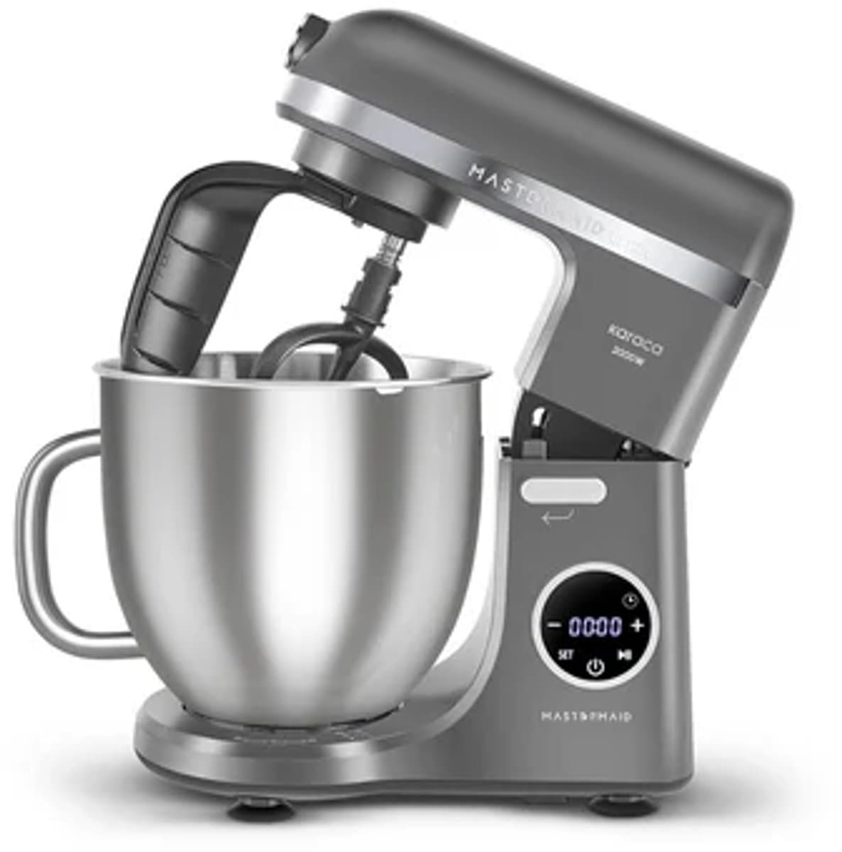 Karaca Mastermaid Chef Ultra - Keukenmachine – 2000W – 7L – Digitaal Display – Galaxy Grey — afbeelding 1