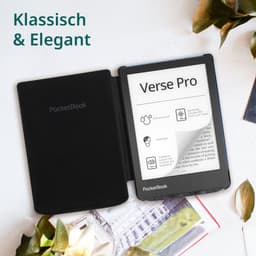 PocketBook Verse Pro Passion Red e-reader – Inclusief Zwart Hoesje (shell cover) – Voordeelbundel — thumbnail 5