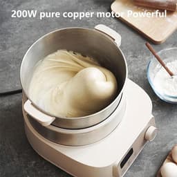 Elektrische Deegmixer - Kneedmachine Keuken - Zelf Bakken - Constante Temperatuur - 5L Capaciteit - Groen — thumbnail 4