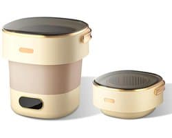 DIMICO - Mini Wasmachine 13L Opvouwbaar - Draagbare 2,5kg - Camping - Voor Ondergoed Babykleertjes Sokken Reizen Camper