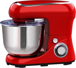 Cheffinger Keukenmixer - Rood - 6.5L Mengkom - Keukenrobot - 3 Accessoires - Keukenmachine - 1600W — thumbnail 3