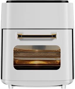 Slimme Heteluchtoven - Airfryer Keukenmachine - Gezond Koken - Olievrij Bakken - 15 Liter Capaciteit - Zwart — thumbnail 1