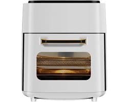 Slimme Heteluchtoven - Airfryer Keukenmachine - Gezond Koken - Olievrij Bakken - 15 Liter Capaciteit - Zwart