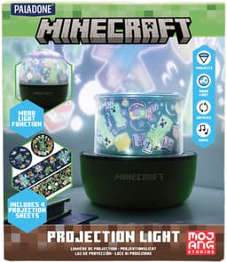 Minecraft Projection Light – Officieel Gelicentieerde Projectorlamp met 2 Scènes, Wand‑ & Plafonddecoratie- Paladone — thumbnail 5