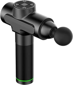 Massagers Massage Gun, Deep Tissue Muscle Massage Gun LCD Display, Portable Handheld Electric Percussion Sports Massager Gun with 6 Massage Heads, for Muscle Pain Relief — thumbnail 1