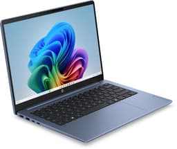 HP OmniBook 3 14-hz0716ndx - Copilot+ Laptop - 14 inch - Snapdragon X - 16GB/512GB - QWERTY - 2K OLED - Studenten laptop — thumbnail 3