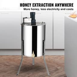 Novari - Elektrische honingextractor - Honingslinger - Honing extractor - Krachtige 140W motor - Instelbare draaisnelheid - RVS — thumbnail 5