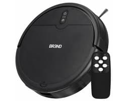 Compacte Robotstofzuiger met Veeg- en Zuigfunctie - 80 Minuten Werktijd - Automatisch Opladen - Afstandsbediening – BREND BR-2251