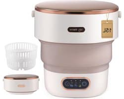 Mini Wasmachine met Centrifuge - Voor Kleine Wasgoed - Meerdere Programma's - miniapparaat