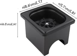 Stainless Steel Multi Angle Bottle Washer voor Eenvoudig Schoonmaken van Glazen en Bekers in Keuken en Bar — thumbnail 3