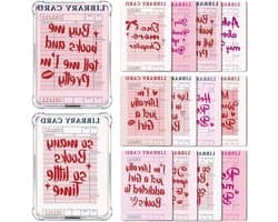 Cardstock Insets - E-reader Decoratie - E-reader Personaliseren - Holografisch Effect - 17.5 x 12.2 cm - Bibliotheekkaart