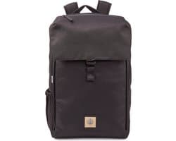 Laptop Rugzak 16 inch – Waterdichte Daypack 25L voor Werk & Reizen – Gemaakt van 27 Gerecycled flessen – Midnight – The BlueWave Collective