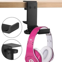 Vouwbare Hoofdtelefoonstandaard - Hoofdtelefoonhouder - Vouwbaar Aluminium - Tafel Hoofdtelefoonstandaard - Haakhouder voor Ophangen — thumbnail 5