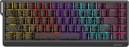 AJAZZ NK68 – Mechanisch Gaming Toetsenbord – 68 Toetsen – Hot-Swappable – RGB Verlichting – Bedraad – Compact QWERTY - Zwart — thumbnail 1