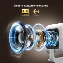 MRKK® Mini Beamer – Projector – Thuisbioscoop Beamer — thumbnail 4