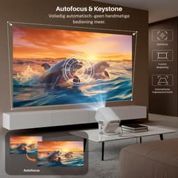 MRKK® Mini Beamer – Projector – Thuisbioscoop Beamer — thumbnail 3