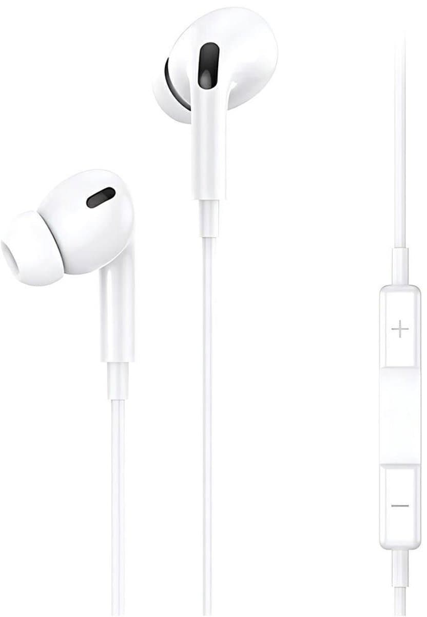 USAMS EP-41 Serie - USB-C Stereokoptelefoon - Wit - Ergonomisch Ontwerp — afbeelding 1