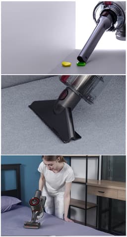 Purifloor® Vertica Steelstofzuiger met UV-C sterilisatie - Maximale zuigkracht en geavanceerde luchtzuiveringstechnologie - Kruimeldief - BLDC motor — thumbnail 5