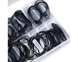 O-ring set voor horloges - 180 stuks rubberen afdichtingen in 10 maten voor waterdichte horlogeherstel en -onderhoud