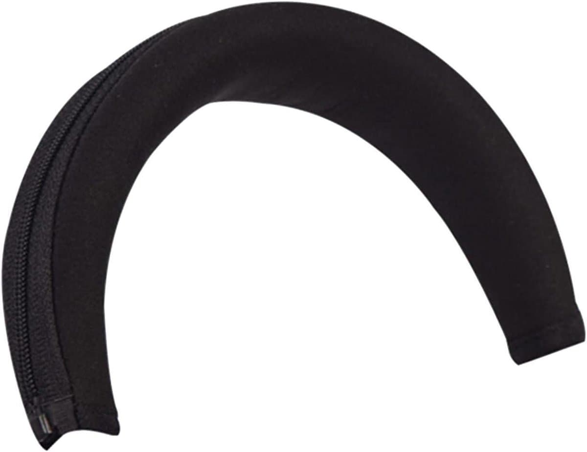 Hoofdtelefoon Hoofdband Protector - Beschermhoes Hoofdband - Comfort Verhogend - Met Ritsontwerp - 1 stuk - Zwart — afbeelding 1