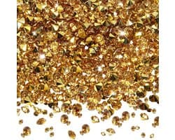 10000 Stuks Heldere Acrylaat Diamantvormige Kristallen 3mm tot 10mm voor Bruiloft Tafelversiering, Feestdecoratie en DIY Projecten