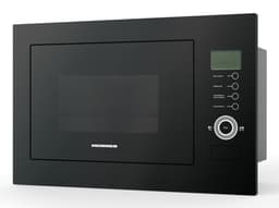 Heinner Inbouw Magnetron 25 L – 900 W – Grill 1000 W – 5 Vermogensstanden – 8 Automatische Programma’s – Touchbediening – LCD-display – 60 min Timer – Ontdooifunctie – Zwart Glas — thumbnail 1