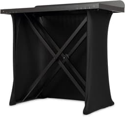 Vonyx DBE100 DJ booth inklapbaar - Mobiele DJ tafel met Lycra doek en draagtas - 1 Meter breed — thumbnail 3