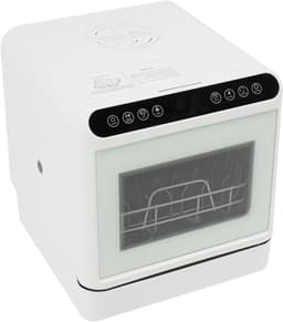 Compacte Vaatwasser - Mini Afwasmachine - Efficiënt Afwassen - 72°C Water Temperatuur - 6 Liter Tank - Wit — thumbnail 1