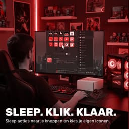 ProFPS Streaming Deck – 18 Macrotoetsen – RGB – Windows & MacOS — thumbnail 7