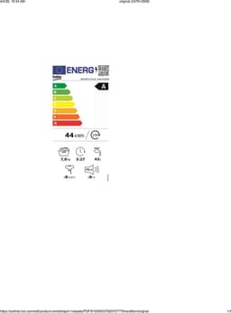 Beko BM3WFU3741B-1 b300 wasmachine Voorlader 7 kg wit + 3 Jaar Gratis Extra Garantie — thumbnail 3